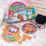 Juego de cooperación con unicornios y piedras preciosas, Glitter Unicorns