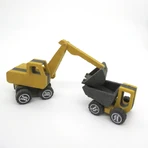 Marco and Frederic construction vehicles construction set, Croc toys