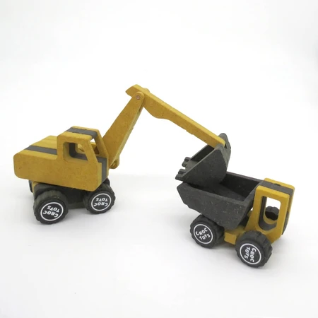 Marco and Frederic construction vehicles construction set, Croc toys