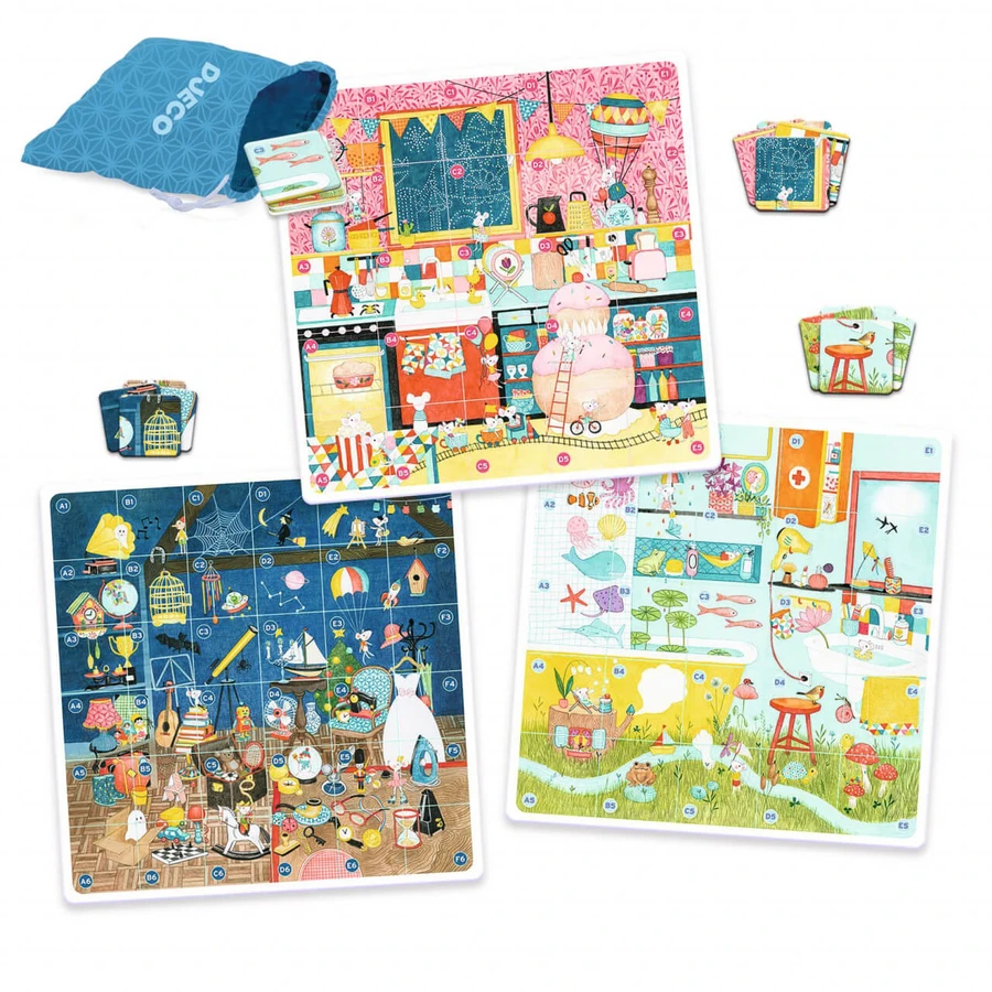 Katudi observation and communication game, Djeco