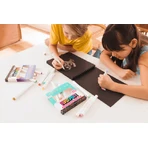 Vivid Pop! paint crayons - set of 8, pastel