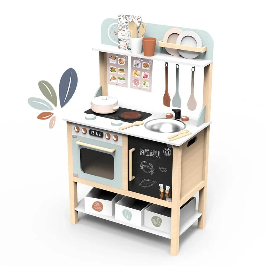 Wooden kitchen, Speedy Monkey