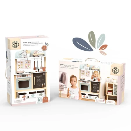 Wooden kitchen, Speedy Monkey
