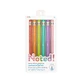 Extra thick graphite mechanical pencils - set of 6, with motivational quotes