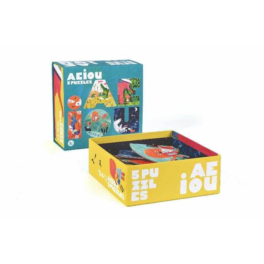 Voice jigsaw Londji, AEIOU
