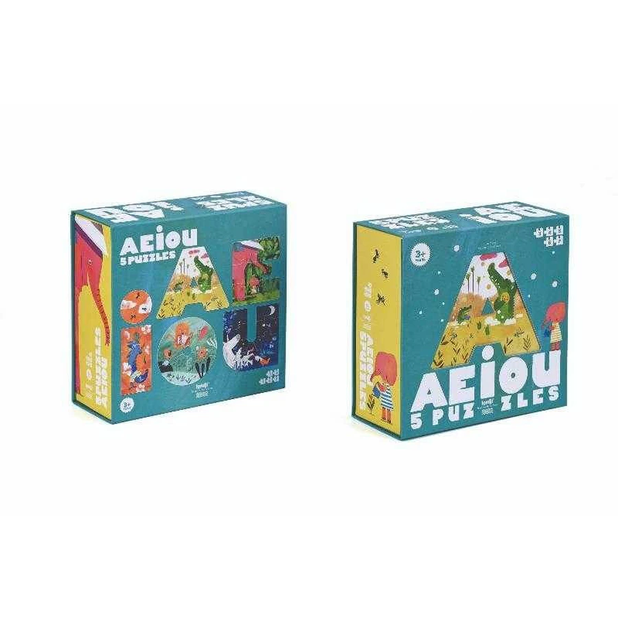 Voice jigsaw Londji, AEIOU