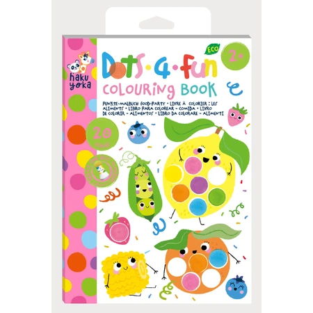 Coloring Book Dots4Fun - Food