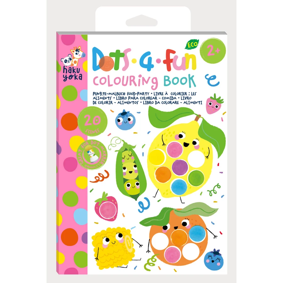 Coloring Book Dots4Fun - Food