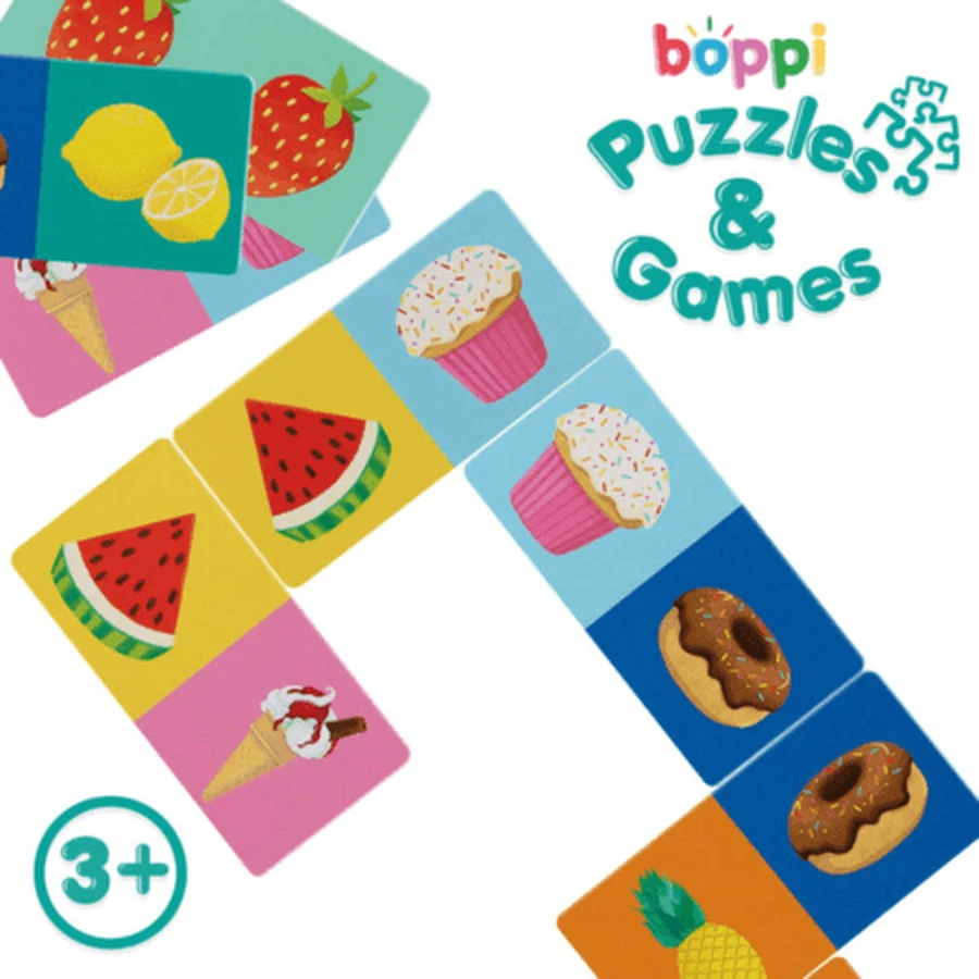 Domino's met Boppi afbeeldingen, 28 stuks, Food