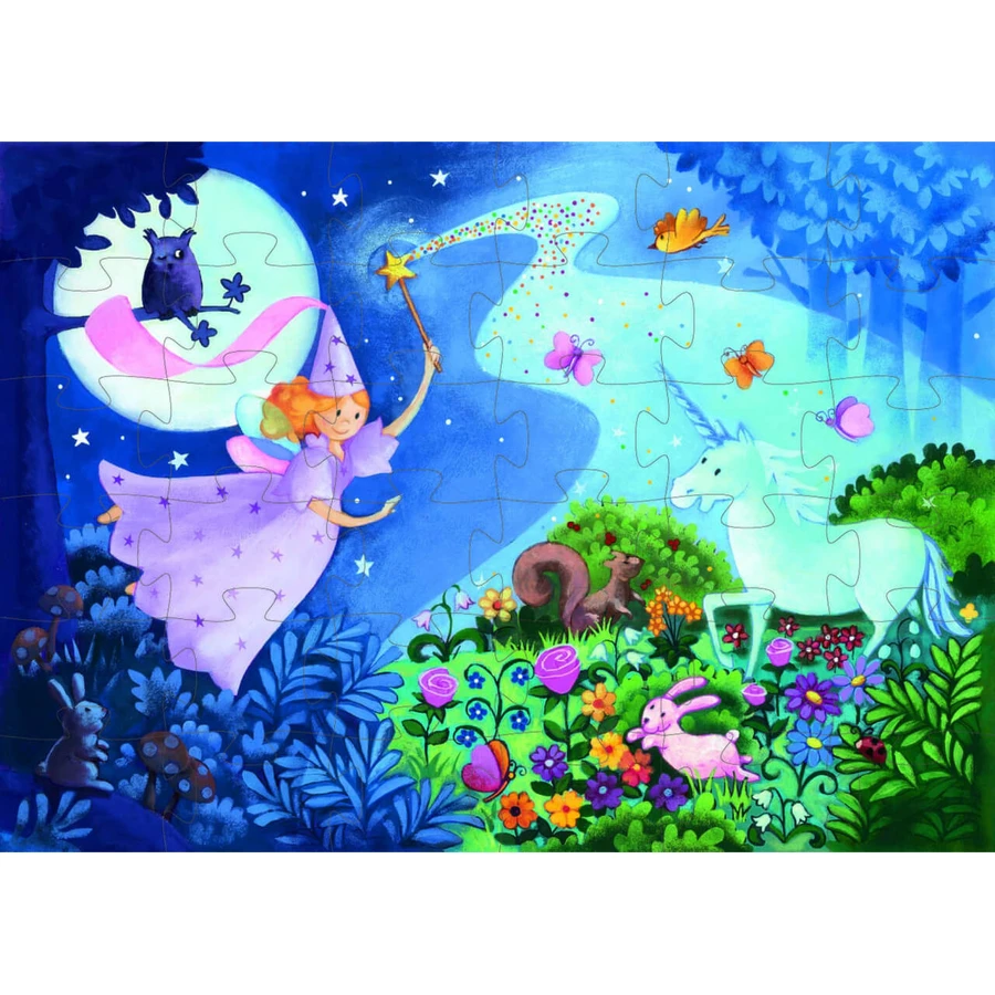 Puzzle Djeco El hada y el unicornio