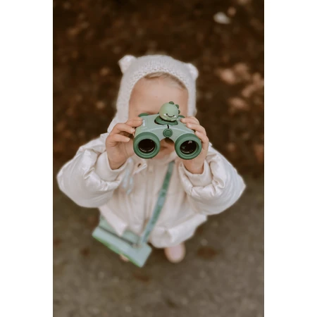 Children's silicone binoculars, 8x, Zoo eyes - Dino