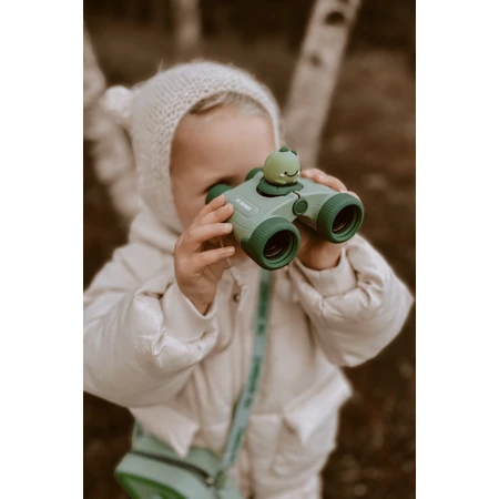 Children's silicone binoculars, 8x, Zoo eyes - Dino