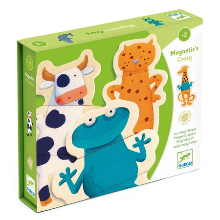 Djeco Funny Animal Magnets game