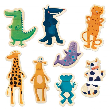Djeco Funny Animal Magnets game