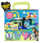 JELLY TUBES SET (modeling gel) with 6 colors and small aquarium - NUMBERS
