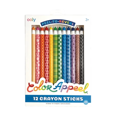Kleurpotloden Color Appeel, set van 12, met afneembare deksel