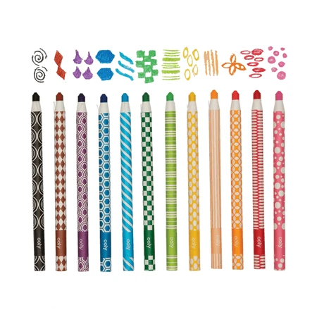 Kleurpotloden Color Appeel, set van 12, met afneembare deksel