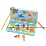 Djeco magnetic tropical fish fishing game