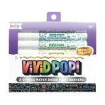 Crayons de couleur Vivid Pop ! - lot de 8, métalliques