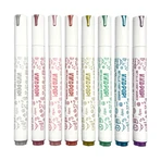 Crayons de couleur Vivid Pop ! - lot de 8, métalliques
