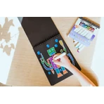 Crayons de couleur Vivid Pop ! - lot de 8, métalliques