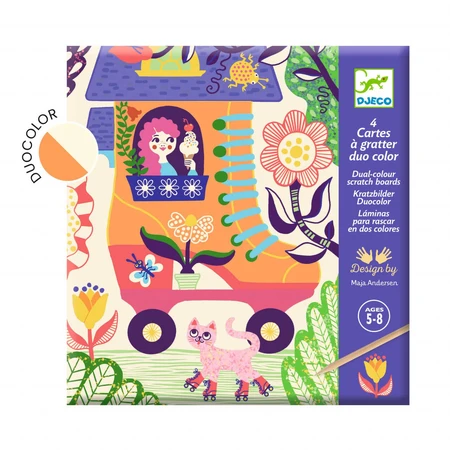 Creative Scrarabble game, Djeco