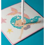 Creative set 6 in 1, mermaid, diamond painting