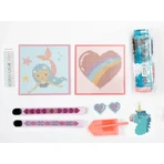 Creative set 6 in 1, mermaid, diamond painting