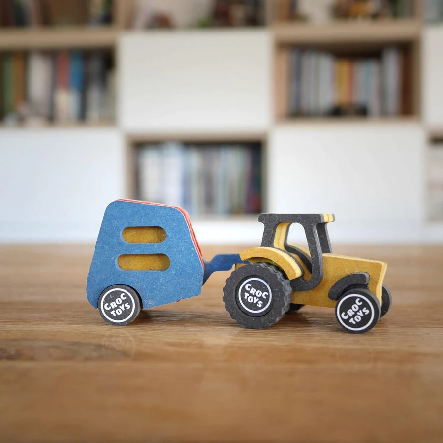Construction set Farm with tractor Nathan, Croc toys