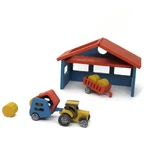 Construction set Farm with tractor Nathan, Croc toys