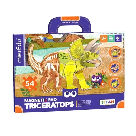 Jeu magnétique éducatif - Triceraptors