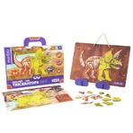 Jeu magnétique éducatif - Triceraptors