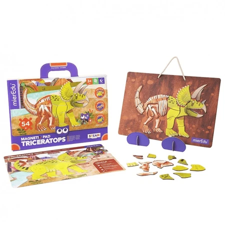 Jeu magnétique éducatif - Triceraptors