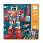 Djeco mosaic, In space