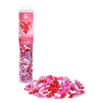 Plus-Plus bouwpakket, koker 240 stukjes, I Love You Mix, kleuren van liefde