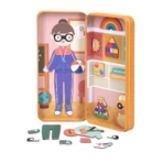 Puzzle magnético en caja metálica, juego de parejas y asociación - Educadores