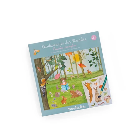 Transfer stickers Les Rosalies, Moulin Roty