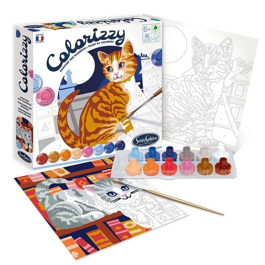 Colorizzy - Pintar por números - Gatos
