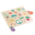 Wooden jigsaw - Garden vegetables
