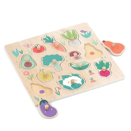 Wooden jigsaw - Garden vegetables