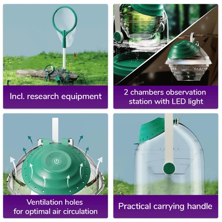 TopBright STEM-Bausatz zur Erforschung von Insekten und der Unterwasserwelt