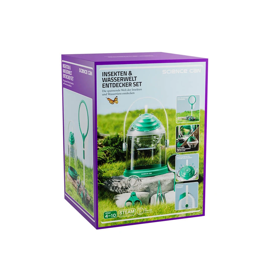 TopBright STEM-Bausatz zur Erforschung von Insekten und der Unterwasserwelt