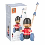 Juguete para empujar del soldado de Londres, Orange Tree Toys