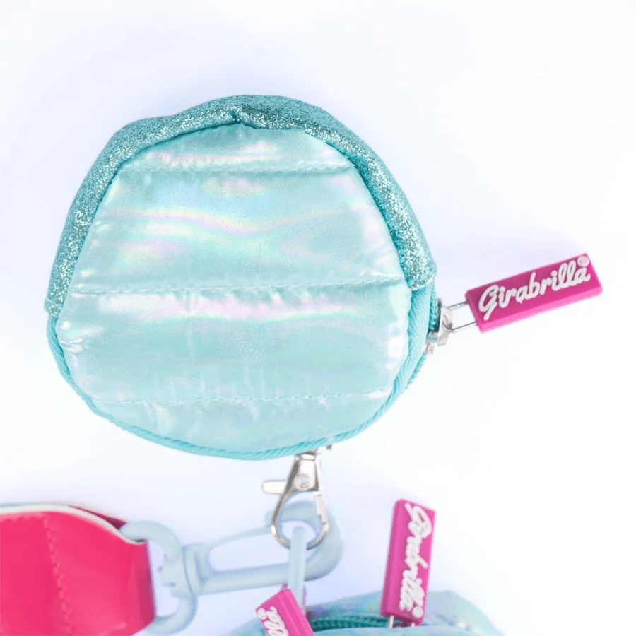 Bolso de mano y monedero Girabrilla - acolchado, con lentejuelas reversibles