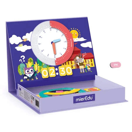 Juego magnético educativo - Aprende el reloj