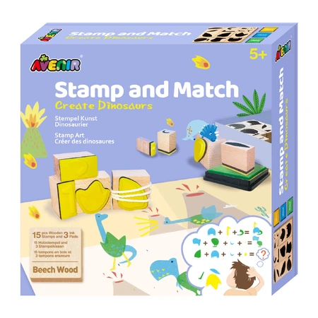 Creative stamp set - Dinosaurs