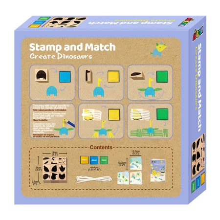 Creative stamp set - Dinosaurs