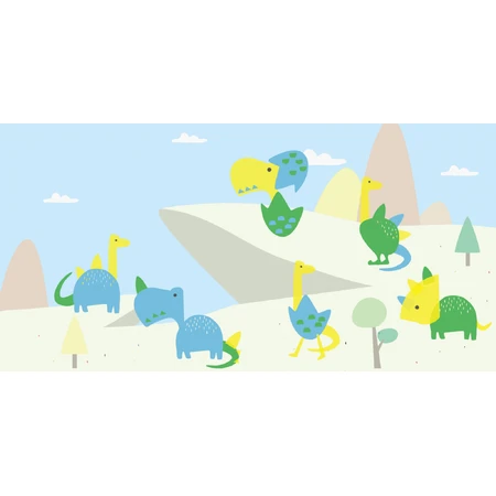 Creative stamp set - Dinosaurs