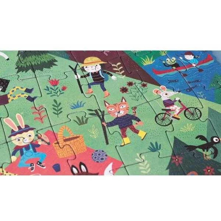 Puzzle Londji, ¡Vamos a las montañas!