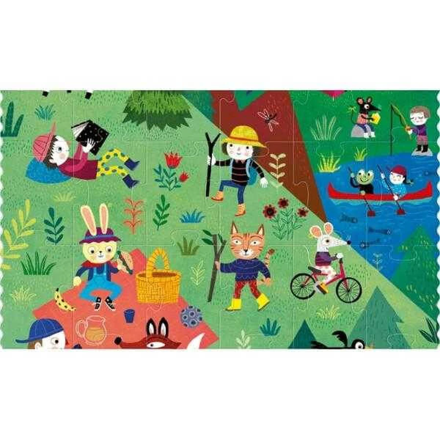 Puzzle Londji, ¡Vamos a las montañas!